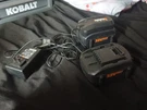Set Of Worx 32V Max 2.0AH Lithium WA3537 Battery And WA3740 Charger. Fixed Price $45.00.