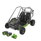 Greenworks 60V 2-SEATER Go Cart With 8AH Batteries & Charger. Fixed Price $2499.00.