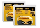 Dewalt DCB206 20V Xr 6.0AH Lithium Li-ion Batteries 2PCS. Fixed Price $100.00.