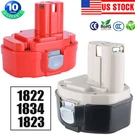 1-2X For Makita 18V 4.8AH Ni-mh Battery 1822 1834 1823 1833 1835 PA18 192826 New. Fixed Price $23.89.