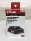 Hyper Tough 20V Max 2.0AH Lithium-ion Battery Pack W/ 2- Usb Port Connection New. Fixed Price $42.00.