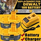 2PACK 18V Xrp Battery /charger For Dewalt DC9096-2 DW9095 DW9096 DC9098 DC9099. Fixed Price $54.00.