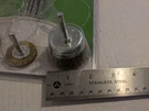 New Kawasaki Coarse 1.5" & Wheel Brushes Cup Lot Of 3 Nip. Fixed Price $6.27.