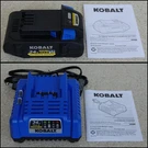 Kobalt Kb 424-03 24V Max 4AH Lithium-ion Power Tool Battery And/or Charger. Fixed Price $57.99.