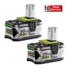 2PACK 6.0AH For Ryobi 18V Battery One Plus High Capacity P108 Lithium-ion P102. Fixed Price $29.92.