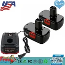 2PACK Battery For Craftsman 19.2 Volt 11375 C3 Diehard 130279005 11376 130279003. Fixed Price $20.89.