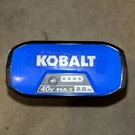 Brand New Oem Kobalt Kb 240-06 40V Max Lithium-ion Battery 2.0 Ah. Fixed Price $59.99.
