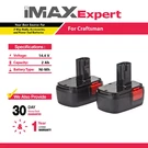 2X 14.4V 2AH Nimh Battery For Craftsman 11044, 130279002, 130251008. Fixed Price $64.59.