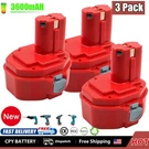 New 3PACK 9V 3600MAH Replacement Ni-mh Battery For Makita PA09 9100A CD9000. Fixed Price $62.97.