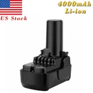 10.8V/12V 4.0AH Li-ion Battery For Hitachi BCL1015S 331065 329370 329389. Fixed Price $22.89.
