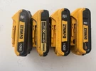 Dewalt Battery Bundle 2AH ,20V Xr,. Fixed Price $120.00.