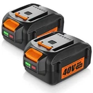 Pack 40V 3.5AH For Worx WA3580 Lithium-ion Battery WG180 WG280 WG380 WG580. Fixed Price $46.99.