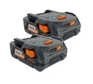 2 Ridgid 18 Volt Hyper Lithium-ion Batteries R840085. Fixed Price $54.99.