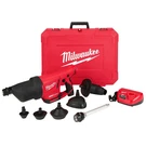 Milwaukee 2572B-21 M12 12V Airsnake Drain Cleaning Gun Kit W/ Attachments. Fixed Price $499.00.