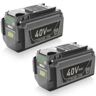 Pack For Ryobi 40V 9.6AH Li-ion Extended Capacity Battery OP40261 OP4015. Fixed Price $79.98.
