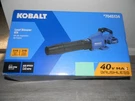 New Kobalt 40V 40-VOLT Max 600-CFM 130-MPH Blower Klb 2040B Tool Only. Fixed Price $99.95.