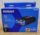 Kobalt 40V 4.0AH Lithium Ion Battery #3809904 - New In Box. Fixed Price $79.99.