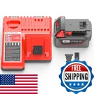 Forbeter 5.0AH 18V Extended Capacity Battery Replacement Milwaukee M18. Fixed Price $80.27.