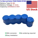 Battery Pack For Black Decker PD600G PD700G 5102993-00 Part. Fixed Price $27.00.