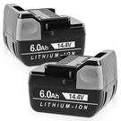 2PACK 6.0AH 14.4V Li-ion Battery For Hitachi BSL1460 BSL1415X BSL1430. Fixed Price $23.99.
