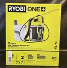 Ryobi One+ 18V Cordless 2 Gal Backpack Chemical Sprayer With Battery & Charger. Fixed Price $219.95.