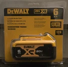 Dewalt DCB206 20V Max Premium Xr 6.0AH Lithium-ion Battery Same Day Free Us Ship. Fixed Price $50.00.