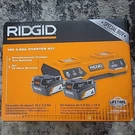 Ridgid 18V Dual Port Charger With 4.0 Ah Batteries AC95240SB *brand New*. Fixed Price $135.00.