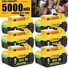 1--6 Pack For Dewalt Volt Max 5.0AH Lithium Battery DCB206 DCB201 DCB203. Fixed Price $56.99.