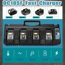 For Makita DC18SF 14.4V-18V Lxt Lithium-ion Rapid 4-PORT Charger With Usb Ports. Fixed Price $48.00.