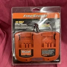 New Black & Decker Fire Storm Dual Battery Charger FS180DC UD-18V2C. Fixed Price $59.99.