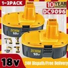 Pack For Dewalt 18VOLT 6.0AH DC9096 DC9098 Li-ion Battery DC9099 Replacement. Fixed Price $18.39.
