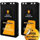 Spypoint LIT-22 Lithium Battery 2-PACK 7.4V 5.4AH W/ Charger For Flex Dar. Fixed Price $55.00.