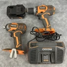Ridgid 18V GEN4X Drill & Impact Driver Kit W/ Battery Charger R86008 R86034. Fixed Price $139.99.