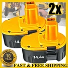 2PACK Volt Replacement For Dewalt DC9091 Battery DW9091 DW9094 DE9091. Fixed Price $237.00.