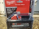 New Milwaukee M18 Redlithium High Output XC6.0 Battery Pack Black (48-11-1865). Fixed Price $77.77.