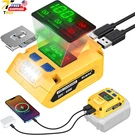 Charger For De-walt 20V Battery: With Usb Wall Charging Adapter 65W Port. Fixed Price $39.77.