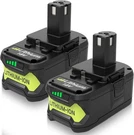 18V 8000MAH Replacement Battery 2PACK For Ryobi Cordless Power Tools P102 P103. Fixed Price $74.99.