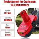 New For Craftsman 19.2 Volt C3 Lithium Diehard Battery Pack 315.PP2020 3.0AH. Fixed Price $16.99.