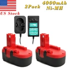 18V 4.0AH Ni-mh Battery/charger For Bosch BAT160 BAT180 BAT181 BAT189 2607335266. Fixed Price $382.95.
