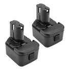 Exmate Pack 12V 3.5AH Ni-mh Replacement Battery For Hitachi EB1214S EB1212S. Fixed Price $71.72.