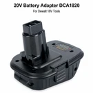 20V Battery Adapter Converter 18V Max Li-ion Tools For Aeboren DCA1820. Fixed Price $9.75.