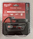 Milwaukee (48-11-1850R ) Li-ion Battery Black. Fixed Price $63.00.