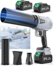 Snow Whiz, 21V 2PCS Handheld Leaf Blower Cordless 4.0AH-COMPACT Turbo. Fixed Price $29.99.