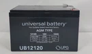 Expertbattery Replacement For UB12120 12AH Volt Amp-hr Sla. Fixed Price $29.99.