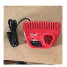 Milwaukee M12 48-59-2401 12V Red Battery Charger 3.0A Single Slot Power Tool. Fixed Price $10.00.