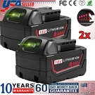 2PACK For Milwaukee M18 Lithium 8.0AH Extended Capacity Battery 48-11-1860. Fixed Price $39.99.