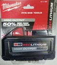 Milwaukee M18 Red Lithium XC8.0 High Output Battery Pack #48-11-1880. Fixed Price $278.07.