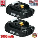 2PACK BL1815 For Makita 18V Lithium-ion Battery BL1820 3.0AH Lxt BL1830. Fixed Price $27.89.