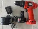 Black & Decker PS7200 7.2V Drill With Battery And Charger Tested Working. Fixed Price $39.99.