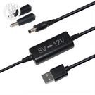 Kuncan Usb 5V To Dc Voltage Step-up Converter Cable (12 1.2 Amp Max),. Fixed Price $14.49.